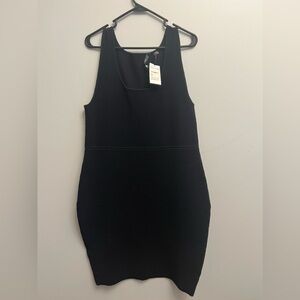 NWT Tart Black Ribbed Dress size 2X